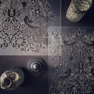 Трафарет - Клубничный воришка